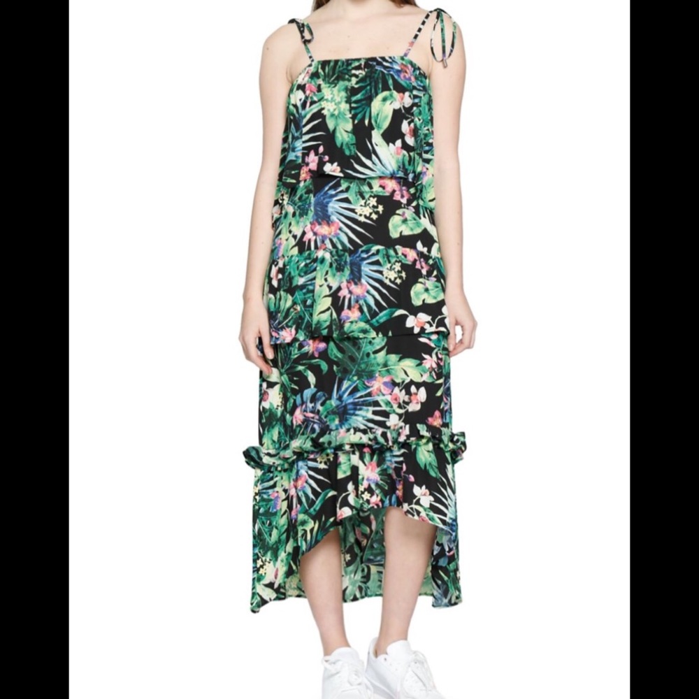 💕Host Pick Walter Baker Tasha Tropical Maxi Dress